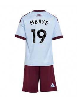 Otroški Nogometna dresi replika Aston Villa Ibrahim Mbaye #19 Tretji 2026-27 Kratek rokav (+ hlače)